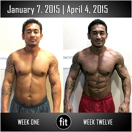 Fit Athletic - before and after
