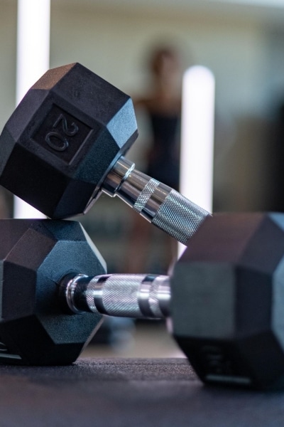 dumbells at fit athletic