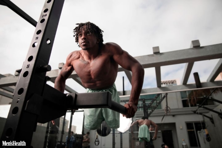 Zion Clark at Fit Athletic Club