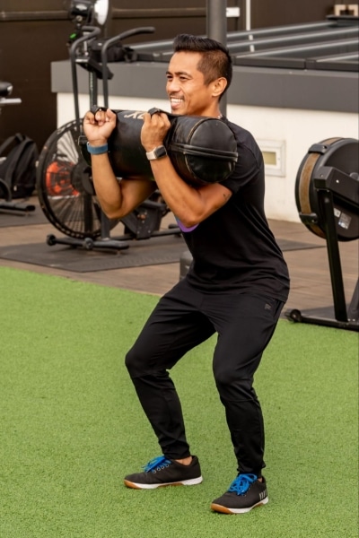 Man doing pilates at Fit Athletic Club