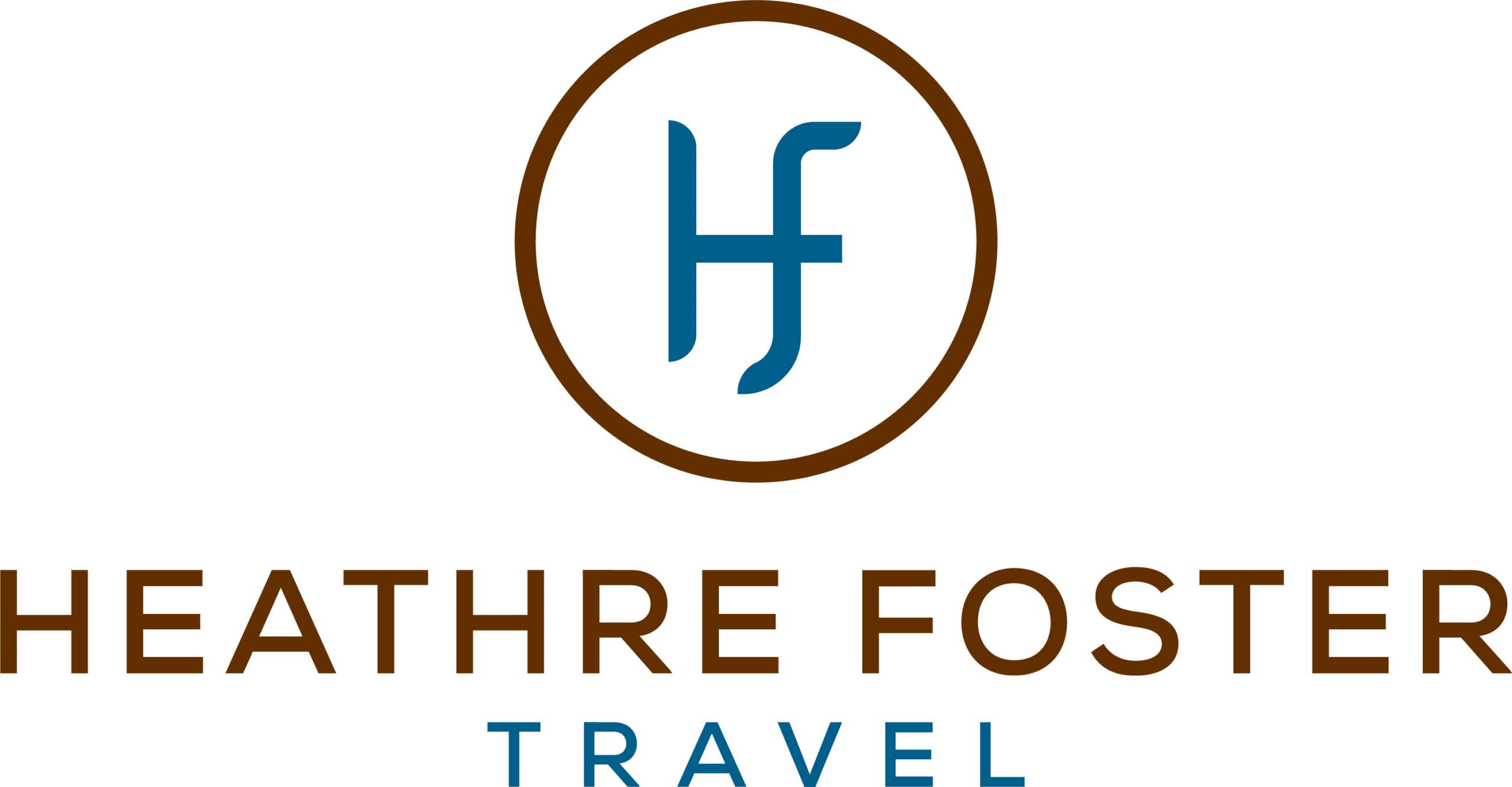 Heather foster travel logo.