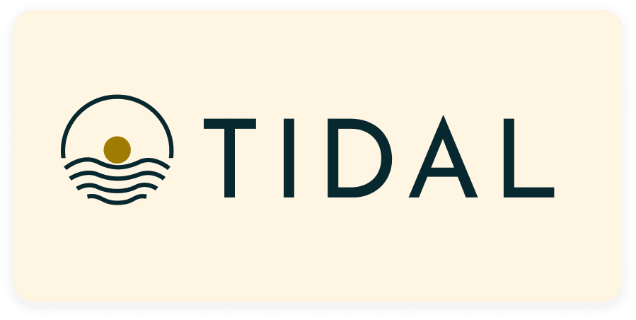 Tidal music streaming service logo.